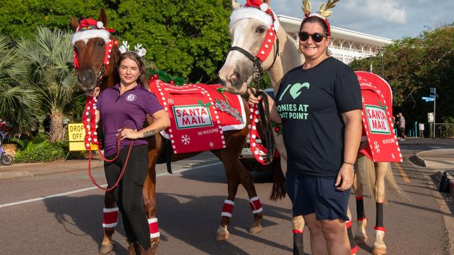 Thousands of Territorians braved the tropical heat for A Very Darwin Christmas Pageant. Picture: Pema Tamang Pakhrin