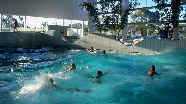 The beach break at Monash Aquatic and Recreation Centre.