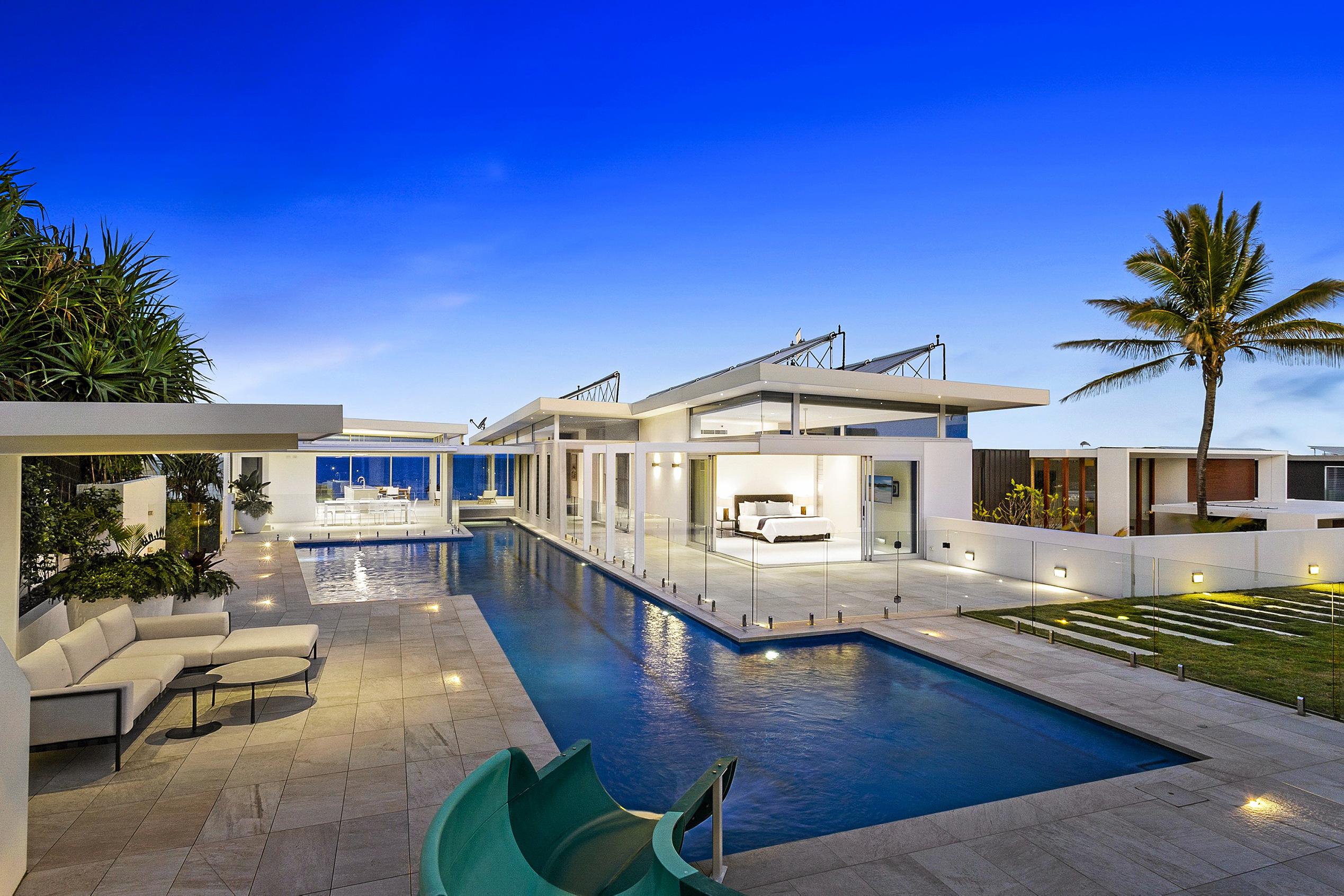 A beachfront trophy home in arguably the most "premier" street in Sunrise Beach has hit the market listed for a cool $9.95m. Picture: Contributed