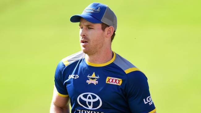 Michael Morgan at Cowboys training. Picture: Evan Morgan