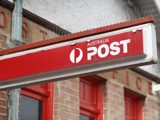 SYDNEY, AUSTRALIA - OCTOBER 28: A general view of the Australia Post Office in Bondi on October 28, 2020 in Sydney, Australia. An investigation has been launched by Prime Minister Scott Morrison into Australia Post after revelations by chief executive Christine Holgate during Senate estimates last week that the government-owned business had bought four Cartier watches worth almost $20,000. The watches were purchased as a bonus for senior Australia Post executives after finalising a deal with three of the major banks in 2018. (Photo by Ryan Pierse/Getty Images)