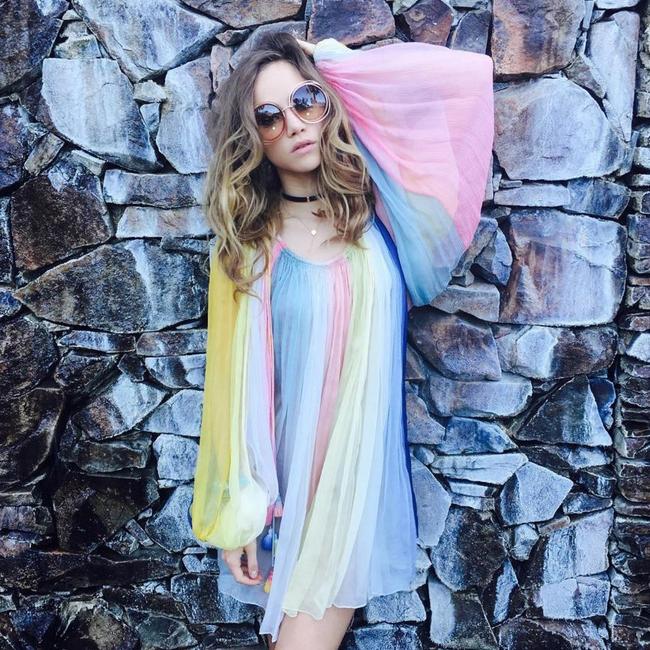 Coachella 2016 on social media... Suki Waterhouse. Picture: Instagram