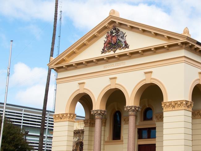 Dubbo Courthouse. News reporter Ryan Young. Picture:  Jedd Manning/Western Aerial Productions