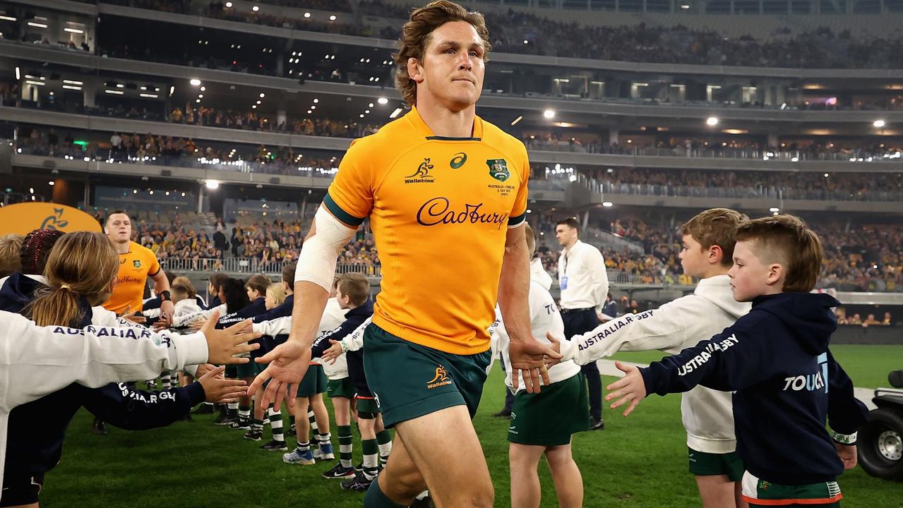 Former Wallabies captain Michael Hooper will make his rugby sevens debut. Picture: Cameron Spencer/Getty Images