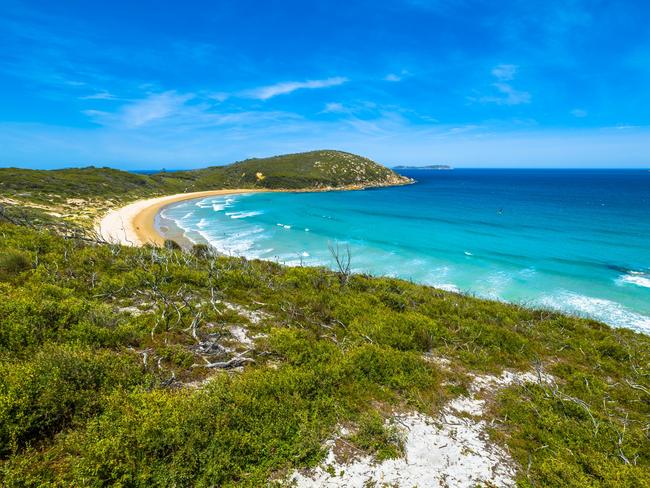 Spectacular Squeaky Beach in Wilsons Promontory National Park.