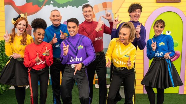 The new Wiggles line-up.