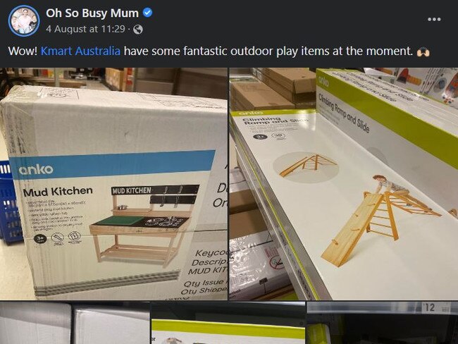 The buzz started following a Facebook post. Picture: Facebook/Oh So Busy Mum