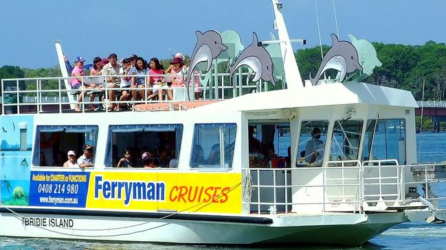 The Ferryman Cruises at Bribie Island.