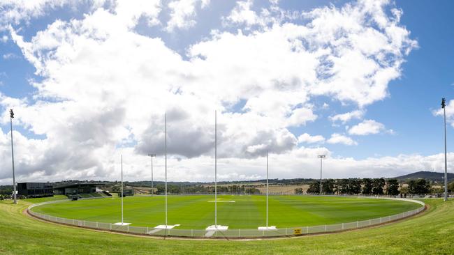 The football ground in Mount Barker. Picture Morgan Sette