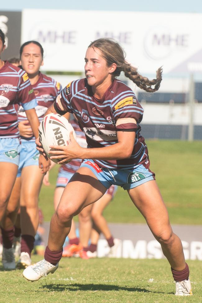 Caydence Fouracre Mackay Cutters vs Central Queensland Capras Harvey Norman U19's Saturday 8 March 2025 Picture:Michaela Harlow