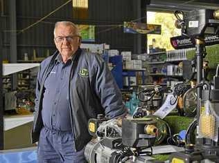 PREPARED: DJ's Electric Motor & Pump Centre owner Darryl Trapp said spring trading  started strongly. Picture: Cordell Richardson