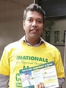 Dubbo National Party member Shibli Chowdhury is contesting the 2021 council election as an Independent candidate in the South ward.