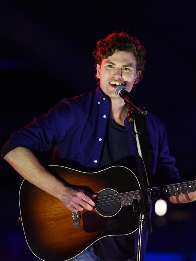 Vance Joy at Music From the Homefront. Picture: Josie Hayden