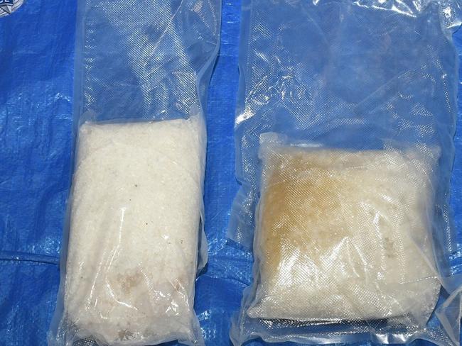 The man was charged with allegedly importing more than 4kg of methamphetamine.