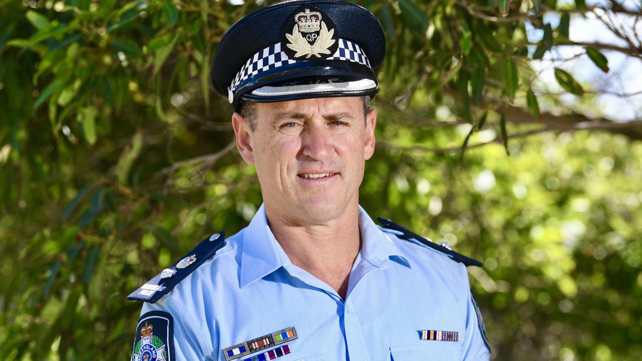 Craig Hawkins recently replaced Darryl Johnson as head of the Sunshine Coast Police.