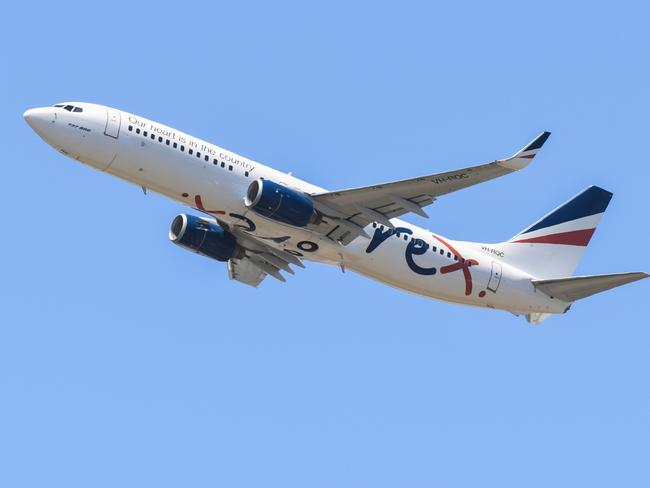 A Boeing 737-800 aircraft belonging to Rex Airlines taxiing and taking off at Sydney's Kingsford Smith airport on January 22, 2021 in Sydney, Australia. Regional Express Holdings are about to join the mix of airlines on the Sydney to Melbourne air route with their new services commencing on March 01, 2021.Photo - GettyEscape 19 March 2023