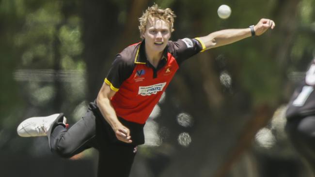 Beaumaris captain and spinner Cameron Watts. Picture: Valeriu Campan