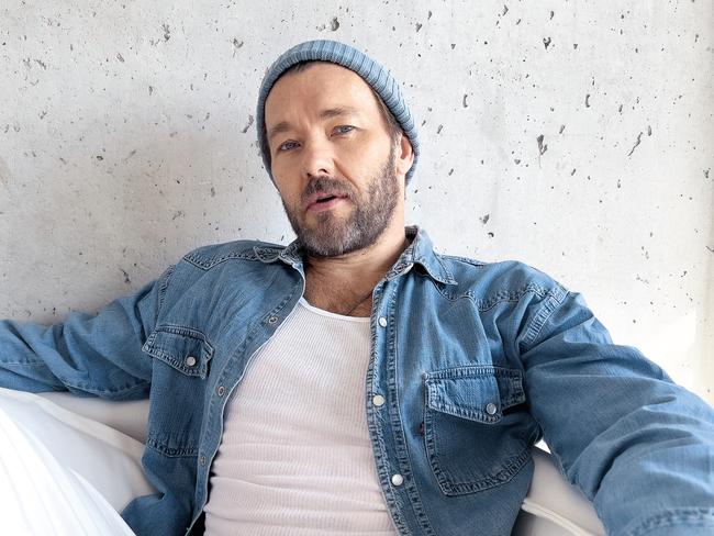 EMBARGO FOR TWAM 01 OCTOBER 2022. FEE MAY APPLY. Portraits of Australian Actor Joel Edgerton by his partner Christine Centenera. Phot: Christine Centenera