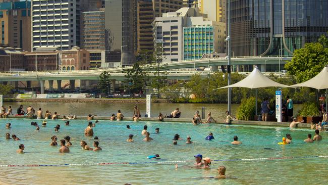 The latest incident happened at Brisbane’s South Bank lagoon overnight.