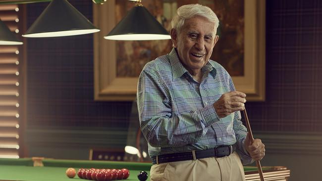 Real Estate billionaire Harry Triguboff at his home in Vaucluse, Sydney. Photo: Nick Cubbin