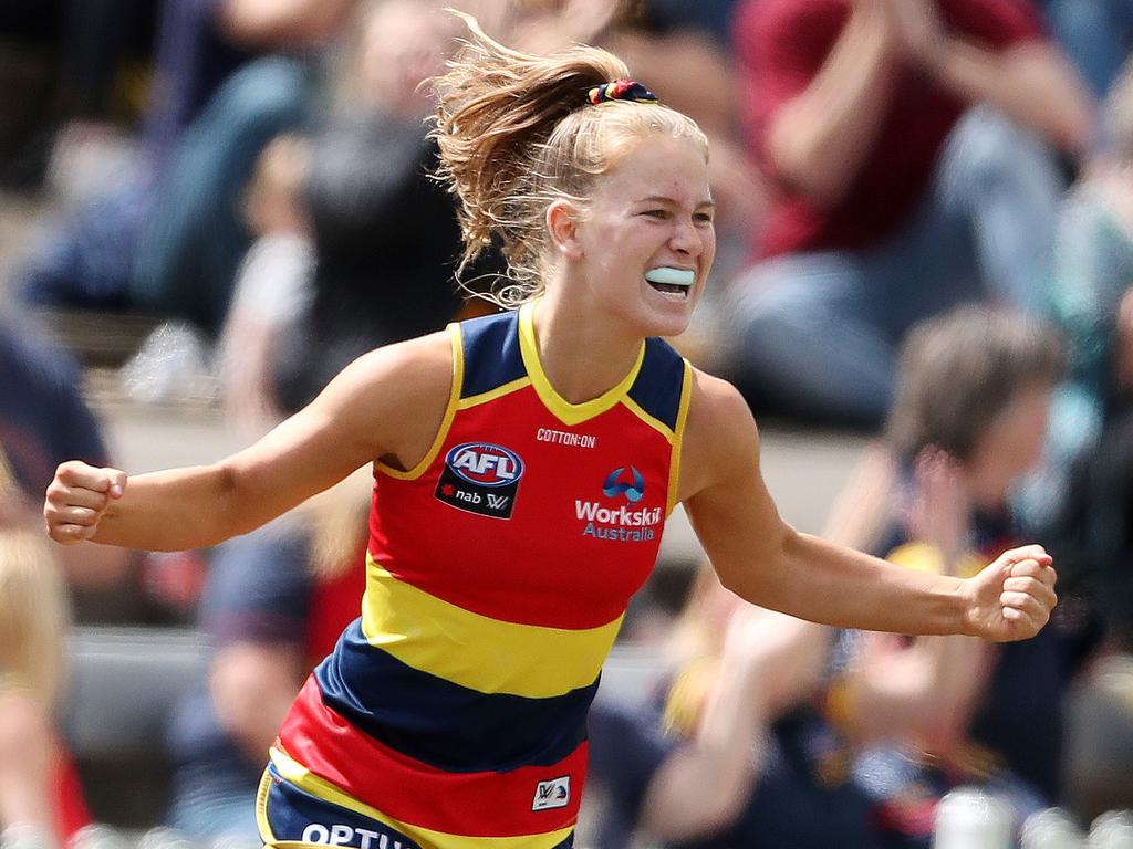 The AFLW competition has been a magnet for Australia’s best athletes. Picture: Sarah Reed/AFL Photos/Getty