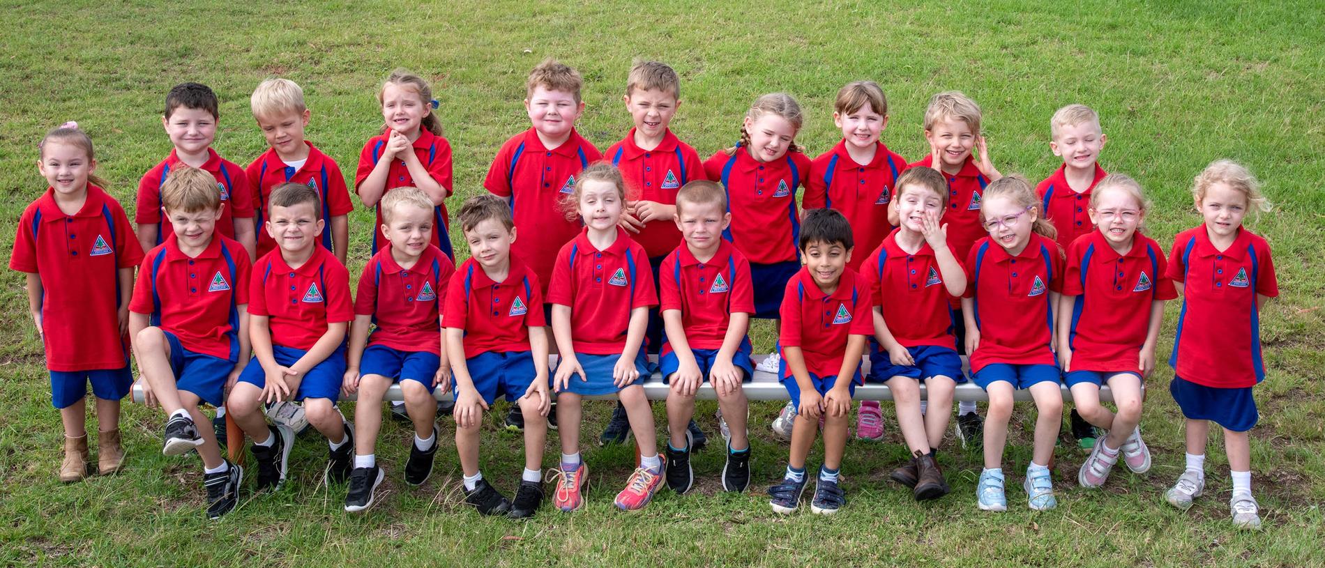 MY FIRST YEAR: Vale View State School Prep students, February, 2024. Picture: Bev Lacey