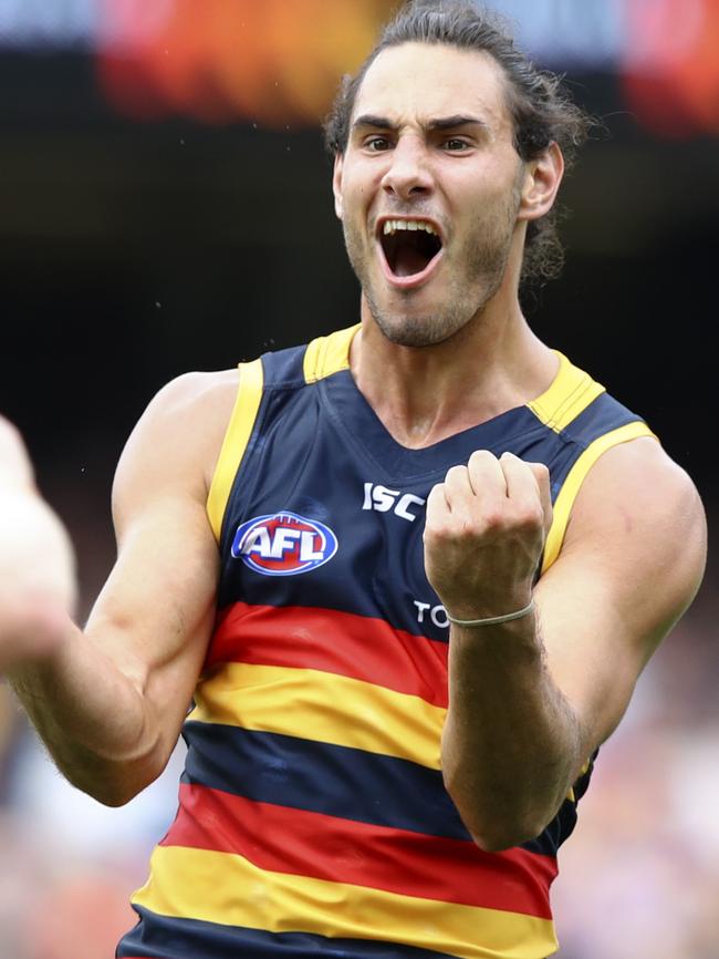 Troy Menzel moved to the Crows and was recently delisted. Picture Sarah Reed