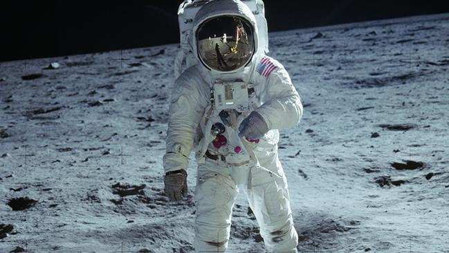 Buzz Aldrin on the moon. Picture: NASA.