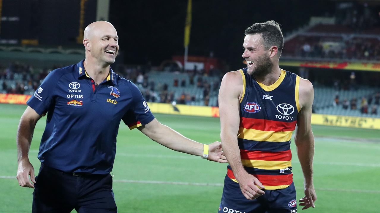 Brad Crouch is off to St Kilda. Photo: Sarah Reed