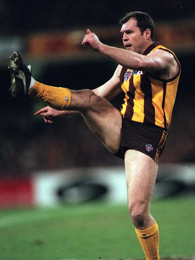 Legendary goalkicker Jason Dunstall.