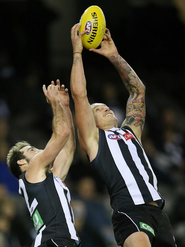 Jesse White will give Glenelg a big marking option up forward. Picture: Michael Klein