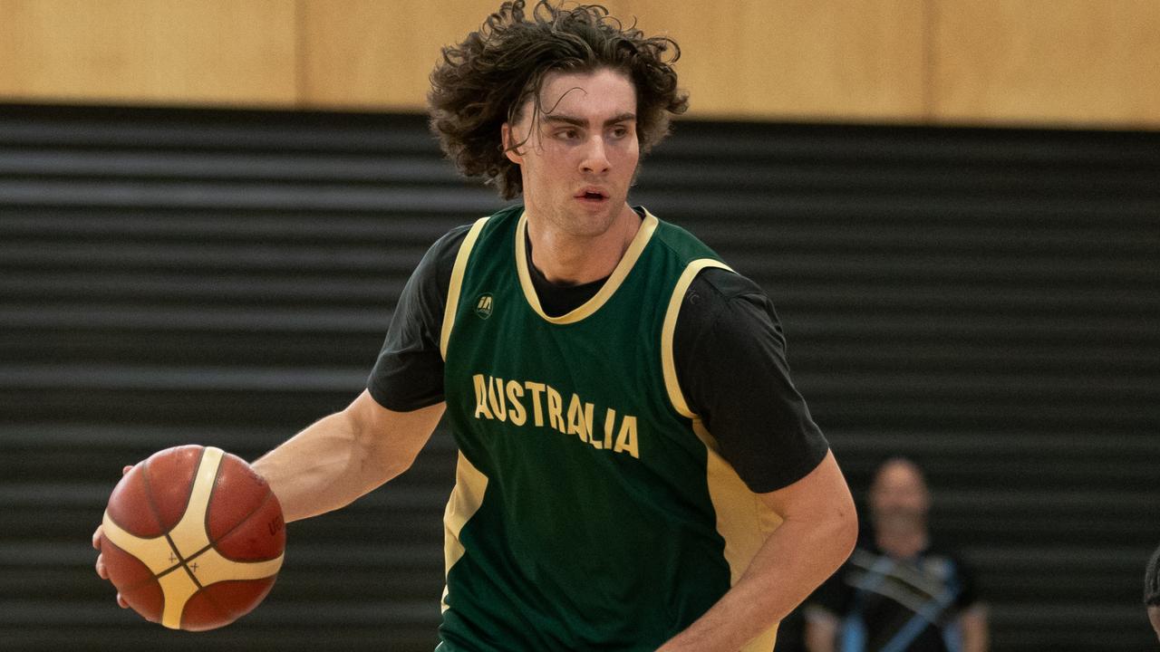 Josh Giddy will play a key role in the Boomers FIBA World Cup campaign. Picture: Emily Barker/Getty Images