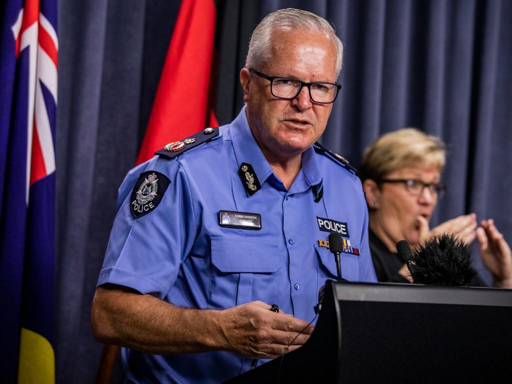 Police Commissioner Chris Dawson says people face fines if they do not comply. Picture: Tony McDonough / NCA NewsWire