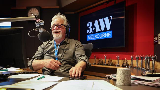 Veteran broadcaster Neil Mitchell. Picture: David Caird