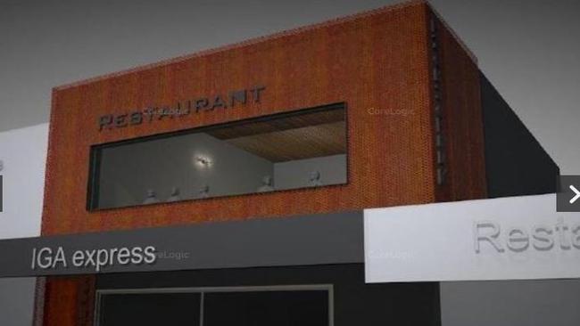 An artist impression of a proposed Nobby Beach eatery.