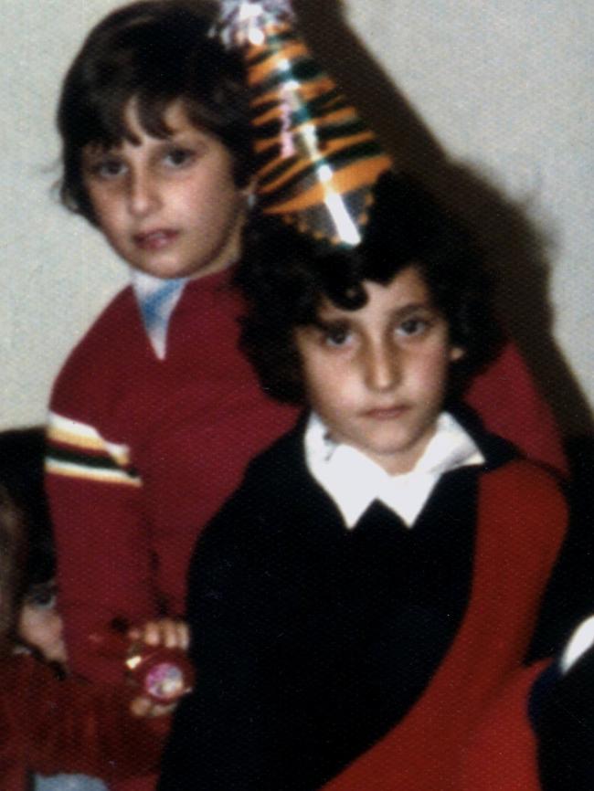 The two Georges as young cousins in Melbourne.