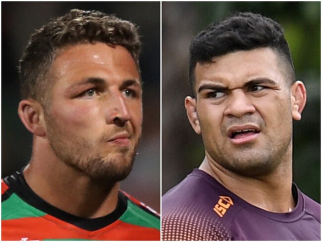 Sam Burgess and David Fifita