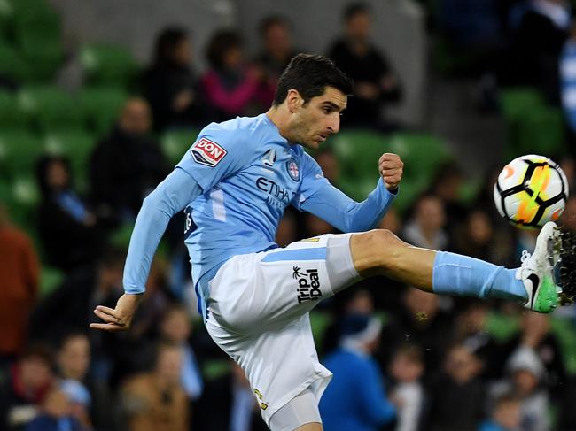 Iacopo La Rocca now plays for Melbourne City. Picture: AAP Image/ Tracey Nearmy.