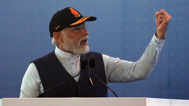 Indian Prime Minister Narendra Modi. Picture: AFP