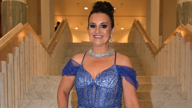 Senator Jacqui Lambie arrives at the Midwinter Ball at Parliament House on July 03, 2024 in Canberra, Australia. Picture: Tracey Nearmy/Getty Images