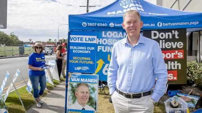 Forde Federal electorate candidate Bert van Manen. Picture: Jerad Williams