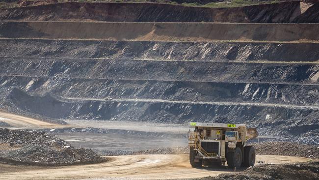 A haul truck at CITIC's Sino Iron operations.