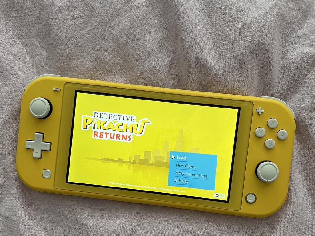 Detective Pikachu Returns – Nintendo Switch. Picture: Harriet Amurao