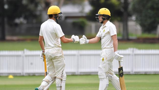 Second grade club cricket between Wests and Wynnum-Manly. Picture, John Gass