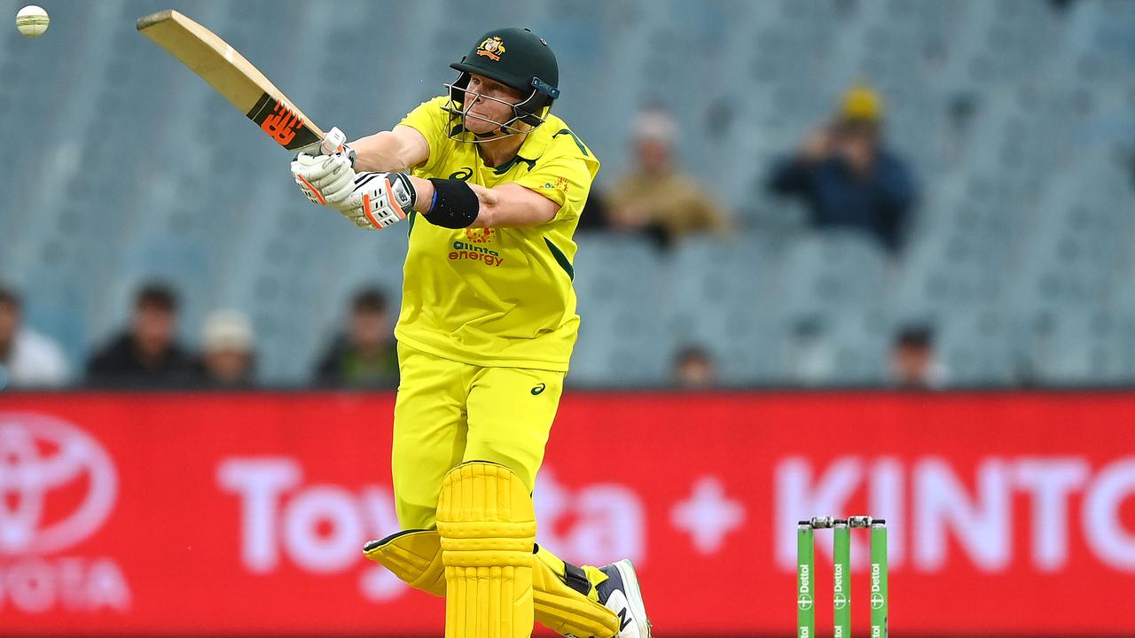 Steve Smith of Australia. Photo by Quinn Rooney/Getty Images