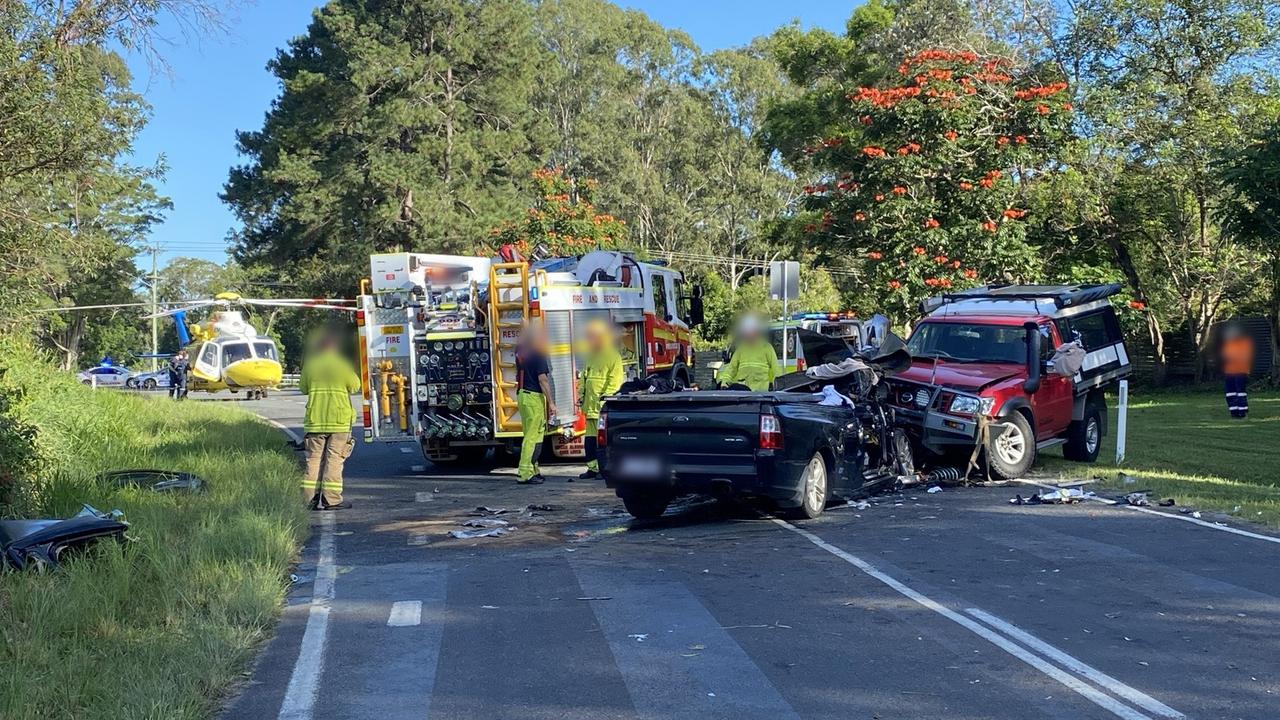 Sunshine Coast traffic crash at Glenview The Courier Mail