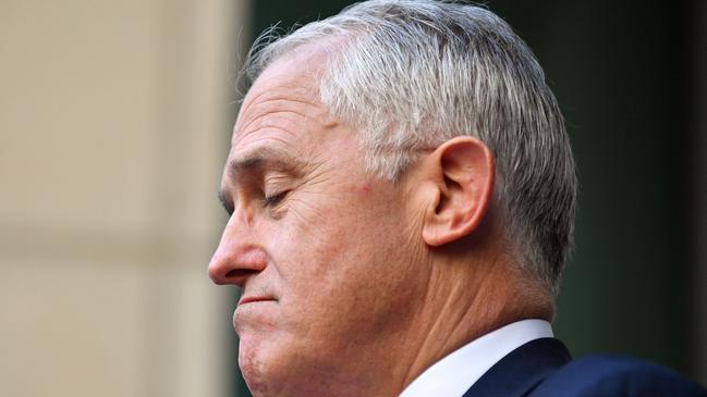 In all of this my overwhelming feeling is sadness, and sad for Turnbull himself. Picture: Saeed Khan/AFP