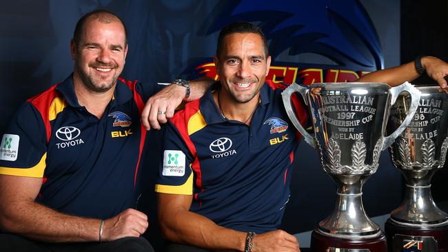 Former captain Mark Ricciuto was surprised at McLeod’s recent comments about the Crows. Picture: Sarah Reed