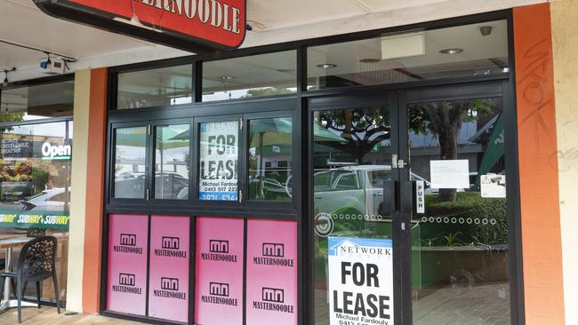 A former eatery on Middle Street. Picture: Renae Droop