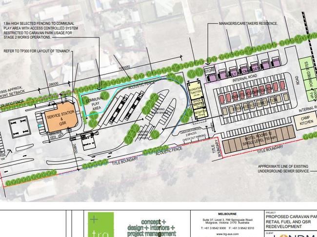 Major redevelopment of Central Qld servo, van park approved